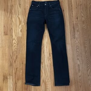 Citizens of Humanity sz 30 Gage Classic Straight Jeans Prospect Dark Blue VGUC